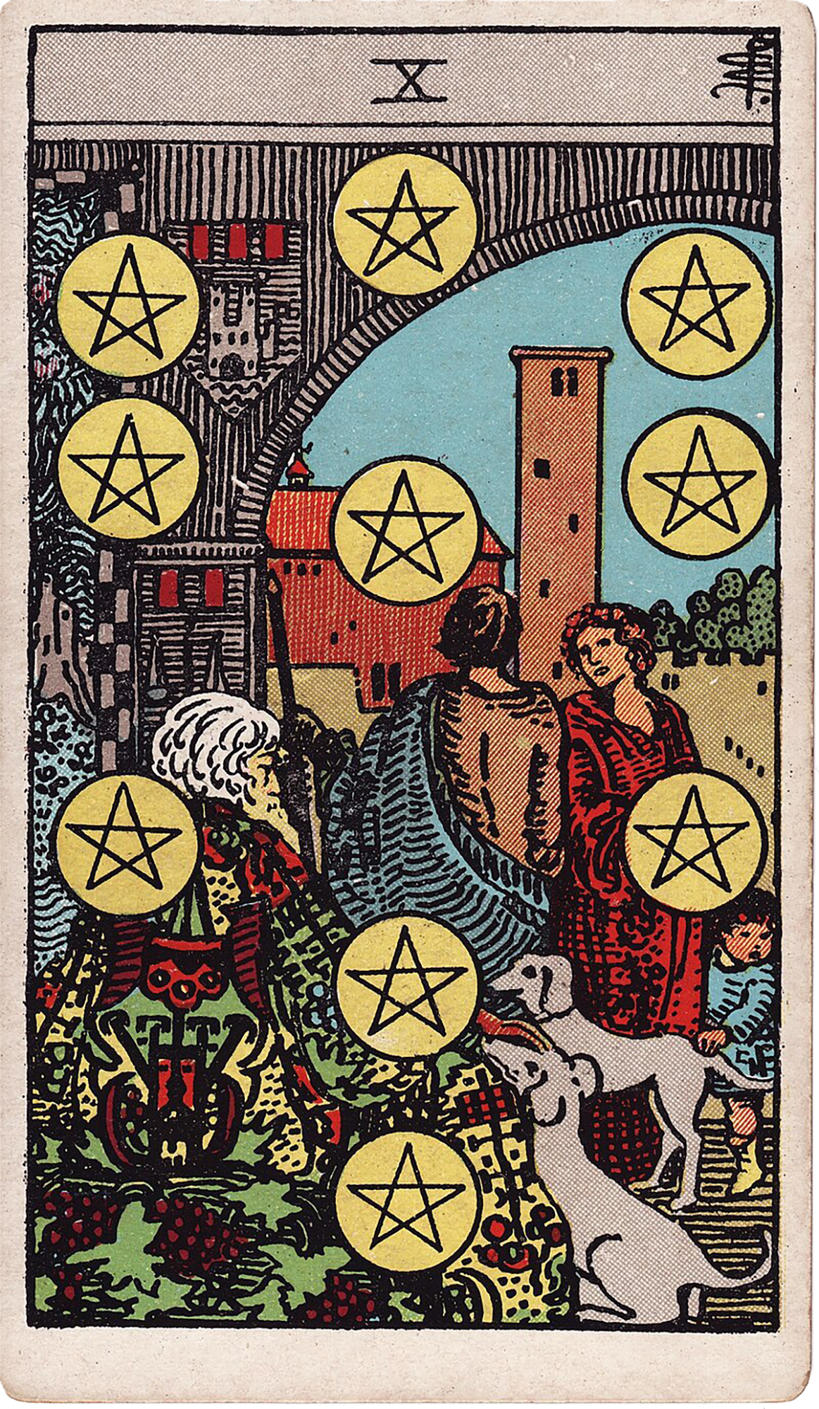 10 of Pentacles Tarot card